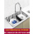 不锈钢水槽大单槽多功能韩式洗菜盆厨房洗碗槽盆 x49基础套餐 配日式1下水