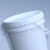 佳叶（JIAYE）加厚食品级塑料桶密封桶酱菜桶包装小水桶打包桶海蜇桶手提桶带盖 15L白色