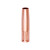 DEDH 二保焊枪配件保护嘴气保焊机200A紫铜1.5厚保护嘴(10支装)