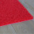 汉河PVC丝圈防滑走道垫 加厚丝圈 防滑喷丝进 红防尘 定制 1.8X18M红