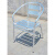 罗诗慕户外休闲椅子铝合金椅子洽谈椅铝椅餐椅板椅展会椅阳台椅 五板铝椅