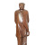 木雕像家居客厅玄关摆件全身雕像实木工艺品纪念批发实木雕刻工艺 高15cm