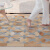 KOKORUG网红蓝色牛皮地毯 卧室北欧复古风客厅沙发毯可定制 160*220cm