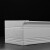 三合一铝合金窗帘盒一体挡板导轨滑轨直轨顶装侧装滑道单双轨 墙装窗帘盒-白色-带轨道 2.1米