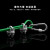 绿钢丝绳包塑葡萄架遮阳网晾衣绳牵引大棚涂塑钢绳23456810 绿皮-2.5mm 1m