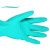 适用安思尔37-176耐酸碱溶剂工业手套防化耐油污劳保橡胶防护手套 37176防化手套 L