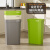 厨房专用垃圾桶大号加厚收纳客厅卫生间大容量储物桶2023新款 15L牛油果绿带白框