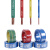 通达(HNTDDL)电线电缆BVR4平方家装空调用线多股软线红色100米