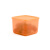 特百惠（Tupperware） 1L新冷藏方盒4件套 冰箱收纳储藏保鲜盒 密封干货零食盒 单个橘色