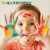 绘儿乐Crayola可水洗手指画颜料幼儿园早教机构推荐 16盎司儿童幼儿宝宝涂鸦水彩颜料473ML 手指画颜料-黄色55-13165034
