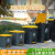 商用室内脚踏式厨房垃圾筒带盖脚踩垃圾箱 80L特厚常规脚踏桶黄盖灰桶