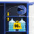 定制适用防暴器材柜安保八件套装备柜学校幼儿园保安应急反恐器械 1.6m高蓝色器材柜