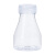 塑料组培瓶PC植物组织培养瓶耐高温高压透气盖透明广口瓶定制 透气盖150ml (三角瓶)