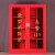 JN JIENBANGONG 消防柜 消防器材柜工具柜灭火器置放柜安全设备柜子微型消防站 900*390*1400mm