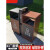 小区分类室外户外街道环卫果皮箱公园景区大号垃圾桶不锈钢垃圾箱 垃圾桶 BX6672