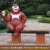 初构想（CHUGOUXIANG）户外卡通动物坐凳摆件座椅熊长颈鹿装饰雕塑景区公园林布朗幼儿园 1.6米熊大座椅