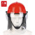 久臻 ST80 02款消防头盔 韩式消防头盔 抢险救援头盔 防砸防护帽 定做 红色