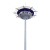 led高杆灯广场灯6米8米15米篮球场照明灯杆体育足球场照明路灯杆 9米杆+200W LED灯*4个