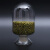 玻璃种子瓶125ml250ml500ml鸡心瓶实验室样品展示瓶含胶塞晶体粉 圆头250ml(含胶塞)