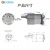 适用于370直流减速电机马达霍尔编码器测速电机智能车mg513机器人 370电机+支架 1比56 178转每分