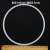 塑料圆圈白色圆环线径圆环PP圆环捕梦网圆环 145mm