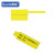 苏识（NWZG045）25*38+40mm刀型/p型通信线缆标签纸 100张（卷）黄色