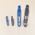 塑料消声器蓝色黑色PSL-01/02/03/04 气动电磁阀消音器器 塑料消声器 蓝色4分1/2