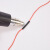 海斯迪克  绝缘热缩管 PE热缩套管 电工收缩带电线修复套管 黑色4mm*200m(1盘) HKA-301