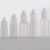 海斯迪克 HK-132 滴液瓶滴瓶眼药水瓶 色素分装瓶塑料防盗圈容量瓶 15ml半透明（10个）