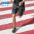 迪卡侬运动裤男夏季短裤男篮球裤RUNMC-纯黑色M 4579638