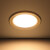 佛山照明（FSL）筒灯led天花射灯铝材嵌入式过道吊顶孔灯洞灯简灯 16W暖黄光 5寸开孔145-158mm