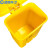  蓝鲸环卫 45L黄色 黄色利器盒加厚垃圾桶医疗废物脚踏桶LJHW-1068