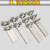 钎焊铜铝复合过渡设备线夹SLG12348变压器电缆接线夹电力金具 复合线夹 SLGF-2
