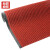 赫思迪格 JG-238 PVC复合底双条纹地毯 进门地毯 深红色 宽1.2米*1米（要几米拍几个）