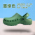 谋福（CNMF） 手术工作鞋 无尘实验室男女拖鞋EVA包头 21款墨绿色（有带） 37/38 