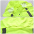 海斯迪克 分体式反光雨衣雨裤300D套装防汛环卫交通警示外卖骑行雨衣 荧光绿套装 3XL 