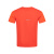 亚瑟士ASICS运动T恤男子跑步短袖透气舒适运动上衣 2011C836-600 红色 S