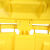 加厚黄色脚踏垃圾桶废物桶诊所医院灰色15L100L120升 60升(黄色)/脚踏款