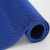 鸣固 pvc镂空防滑垫 厨房浴室卫生间商场厕所过道走廊塑料网格地垫 蓝色-0.9m宽*15米-厚5.5mm