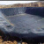 鱼塘防渗膜HDEP土工膜鱼池防水膜鱼塘专用膜黑色塑料防水布藕池膜 9米宽5米长 厚度20S
