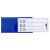 DYQT定制 定制全磁强磁力标签贴材料卡标识贴货架仓位物资库位标示分类材料卡 30*60全磁蓝白红三色 下单颜色留言