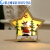 ABDT圣诞节装饰品木质发光挂件圣诞树道具儿童礼物商场幼儿园氛围装扮 180cm 高宽0.3米圣诞拉旗一对款1