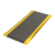 创盛聚腾 黑黄色工厂用电橡胶地垫 按米定制 宽度0.6m 厚度2mm