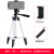 标沐适用轻便携数码照相机微单三脚架拍照自拍支架摄像三角架 夹子 1.1米银色