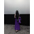 XGAI苹果型身材早春新款女装2024套装大码春季法式级感紫色西装外套叠 单连衣裙 S 建议8090斤