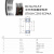 ROLLWAY单列角接触球轴承S7018-CD/HCP4A 90*140*24mm
