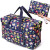 丰丰彐心短途旅行包折叠旅行包手提包行李袋女容量便携短途登机包防水 笑脸猫091款可套拉杆 小