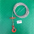 万尊 防旋转钢丝绳微型电动葫芦专用整套带钩直径3mm长度30米
