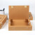斯图牛皮纸档案盒文件资料盒A4加厚收纳整理盒10个装 进口3厘米