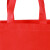 益美得 SW-208 无纺布袋子（50个）手提袋定做加印logo包装袋 环保袋礼品广告袋 黄色 41*35*12